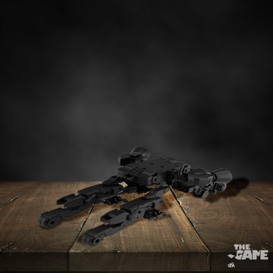 30 Minutes Missions - 30MM 1/144 Extended Armament Vehicle (Space Craft) Black